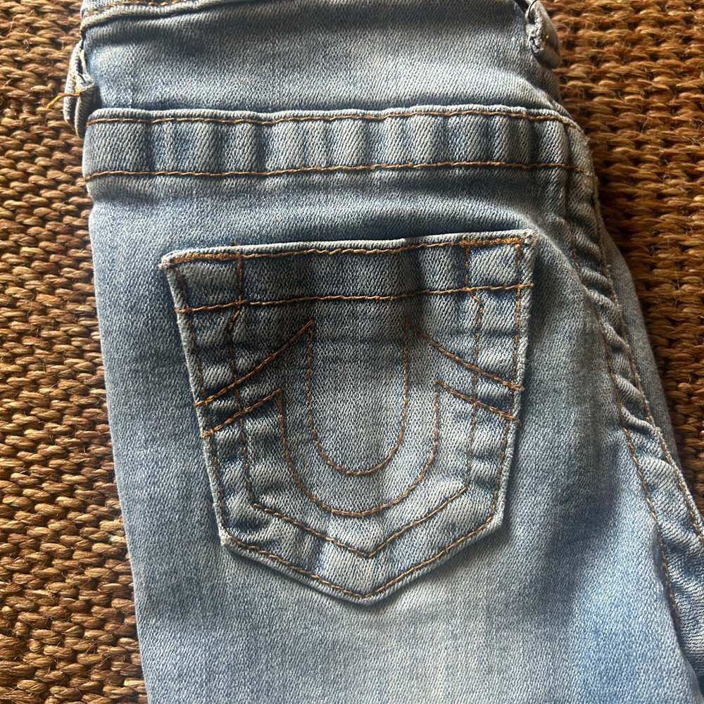 True Religion Light Blue Denim Jeans